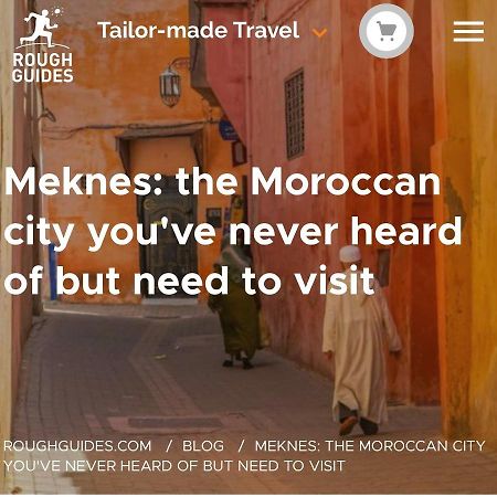 شقة Meknes Hamria المظهر الخارجي الصورة